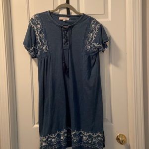 Loft short sleeve dress